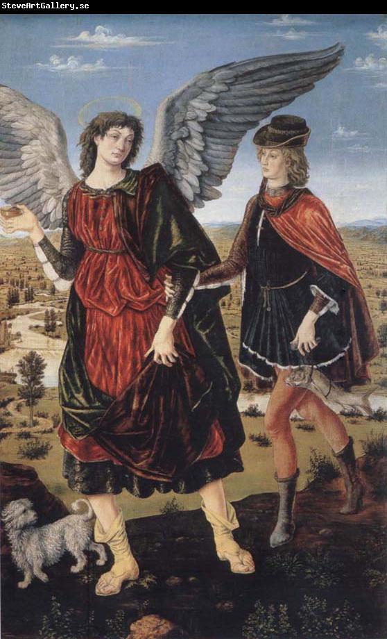 unknow artist Tobias and the angel